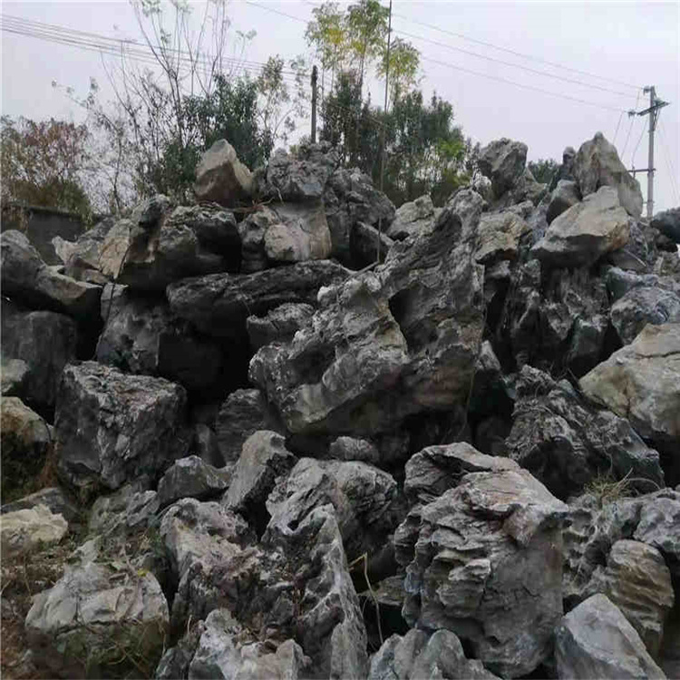 大英石原石假山石 景观英石批发基地 大英德石风景假山