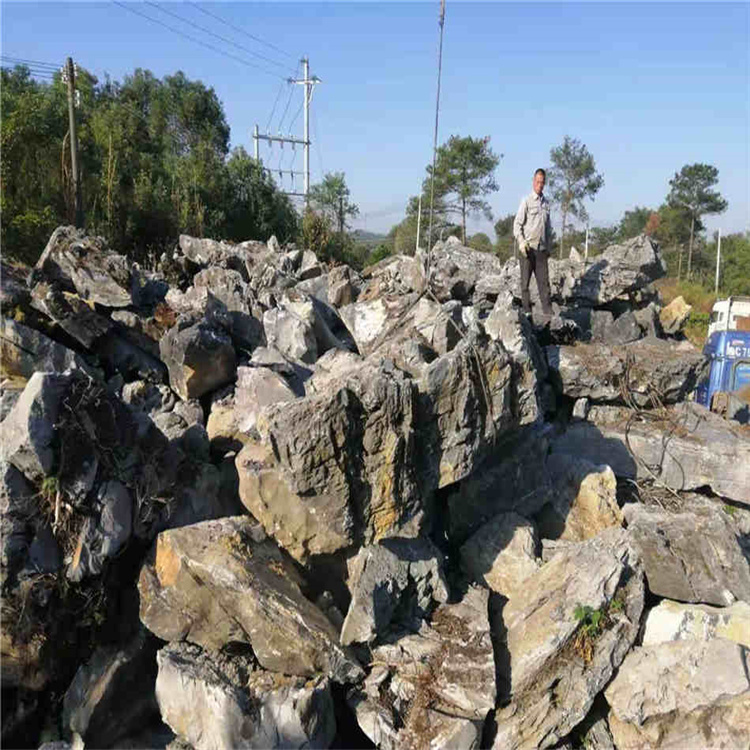 大英德石假山工程 大英石景观园林石 供应假山石英石厂家