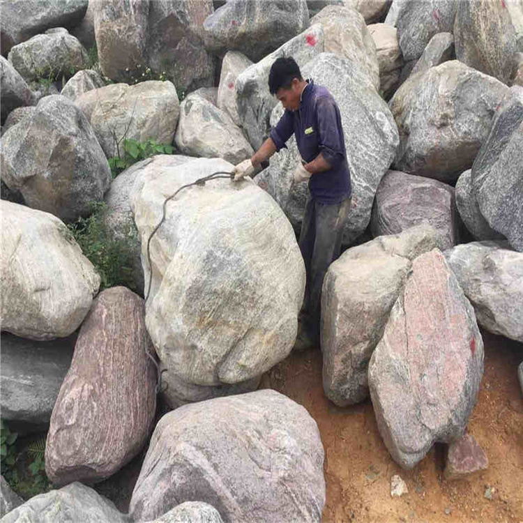园林泰山石供应 庭院造景点缀石 泰山石景观工程石