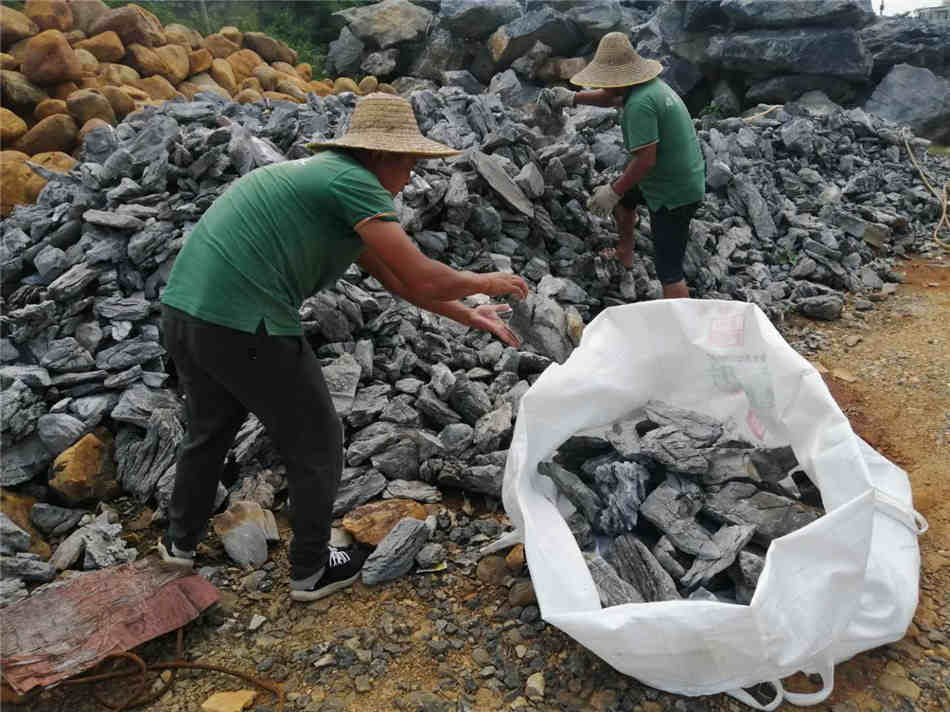 青龙英石厂家鱼缸石 盆景假山石材料 小英石青龙石批发