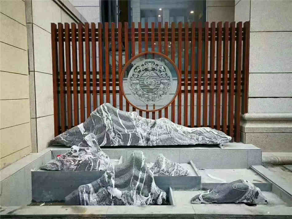 雪浪石园林点缀石 风景摆放景观石 雪浪石厂家切片石