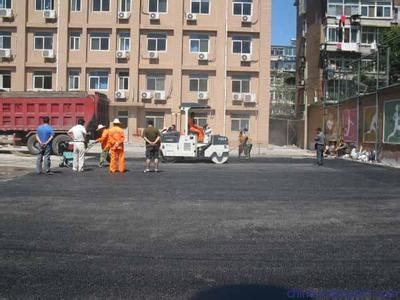 小区沥青路面摊铺承接 沥青混凝土造价 中恒  透水沥青施工