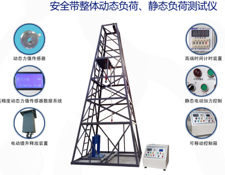 SJ508-II安全带测试仪  拉伸扣件试验机  整体滑落测试仪  综合测试仪