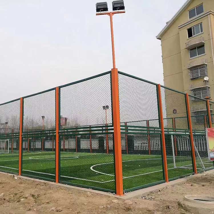 延安市边框式球场围网 隔离防护网 框架隔离栅生产厂家