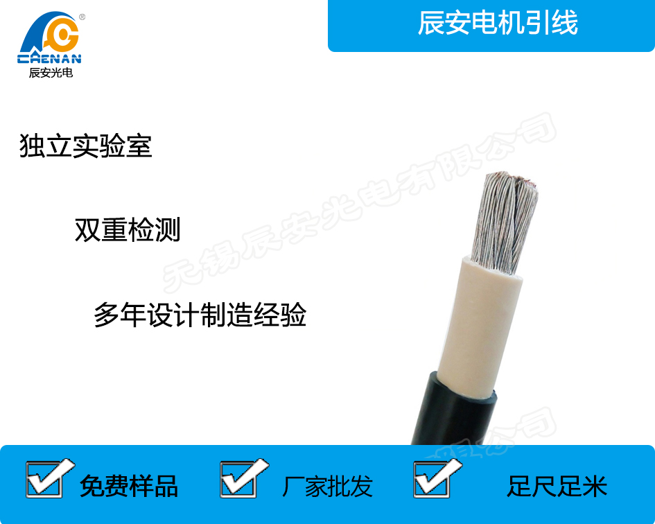 耐高温高压线 JBQ电机引线—辰安电机引线厂家  JBQ电机线