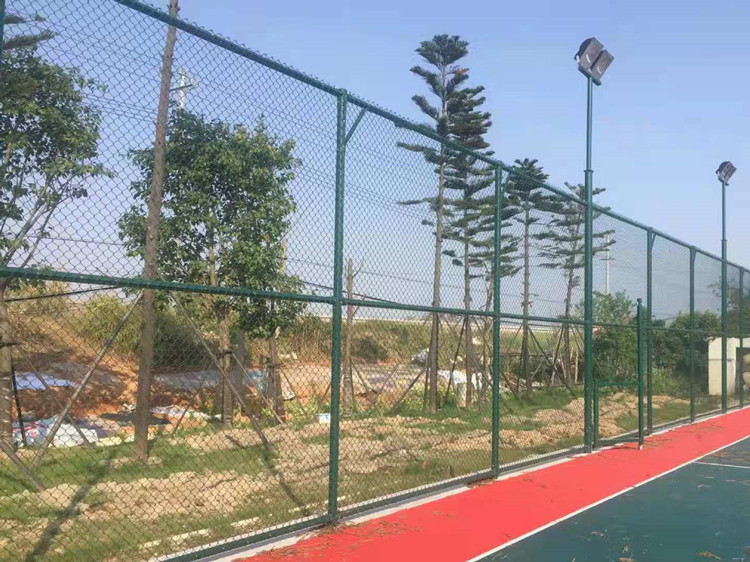 青岛 公园内篮球场围栏网 体育场防护网 精品定制