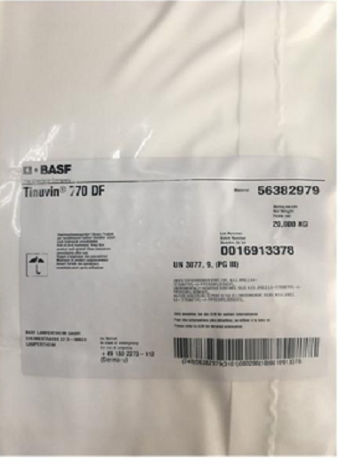 巴斯夫（BASF） Tinuvin 770/DF光稳定剂  巴斯夫770  苏州普乐菲化工科技