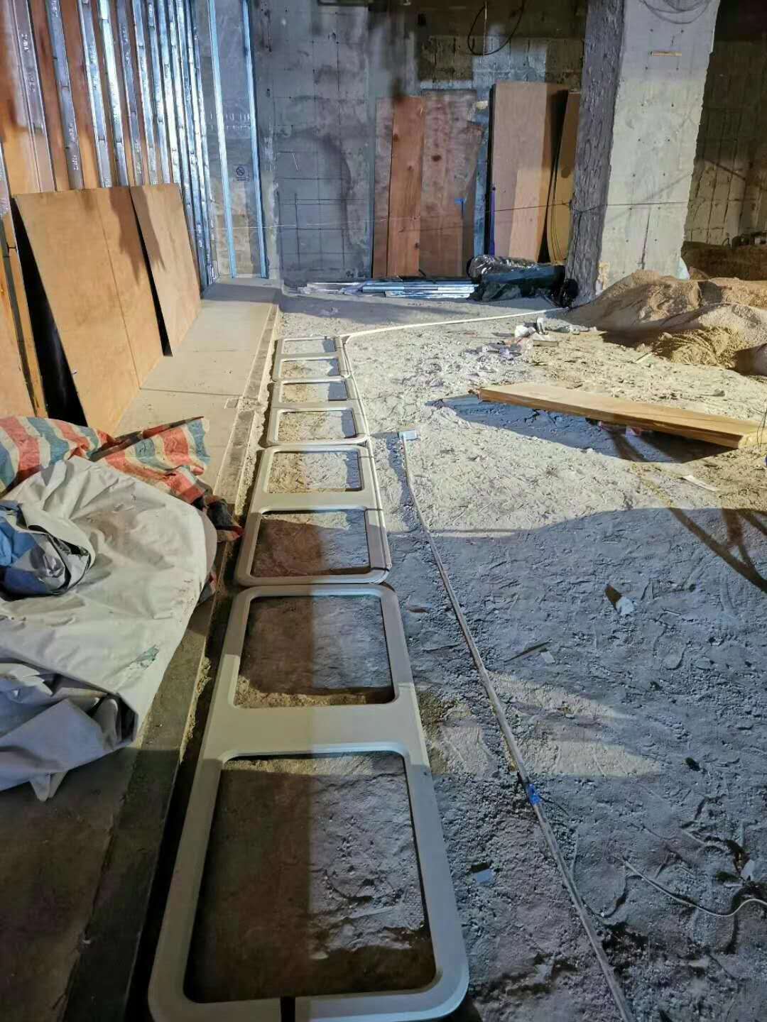 隐形服装店防盗器/地埋式服装卖场防盗系统  服装地埋防盗器  地感服装防盗天线