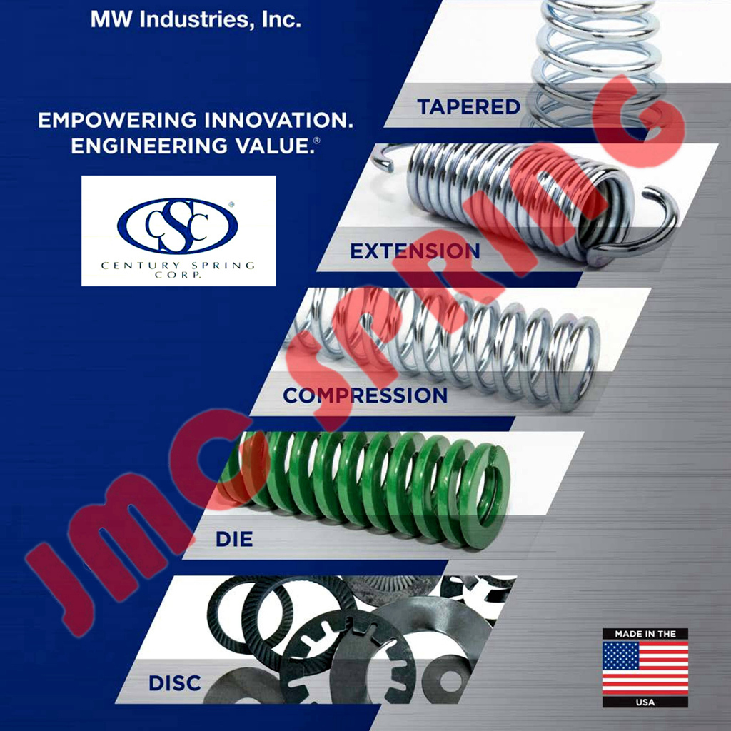 原装美国CENTURY SPRING世纪弹簧71370S  美国CSC弹簧  美国世纪弹簧