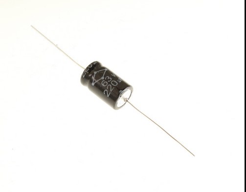 液态电解电容330μF±20%25V軸向 85°C&nbsp;&nbsp;穿心电解电容&nbsp;&nbsp;轴向电解电容&nbsp;&nbsp;卧式铝电解电容