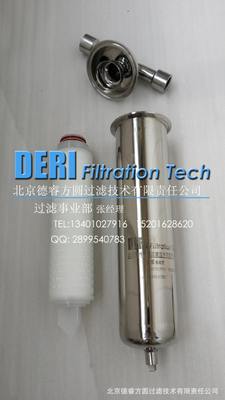 小型管道空气过滤器,卫生级空气过滤器北京  简易型空气过滤器