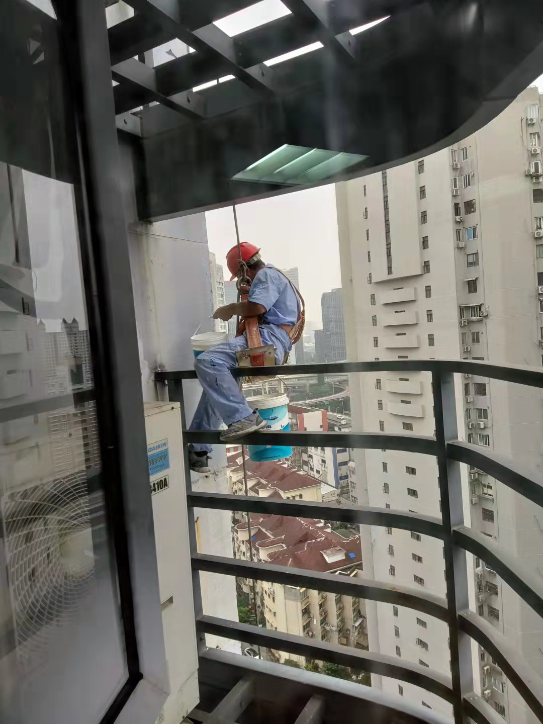 上海高空作业吊绳蜘蛛人工作