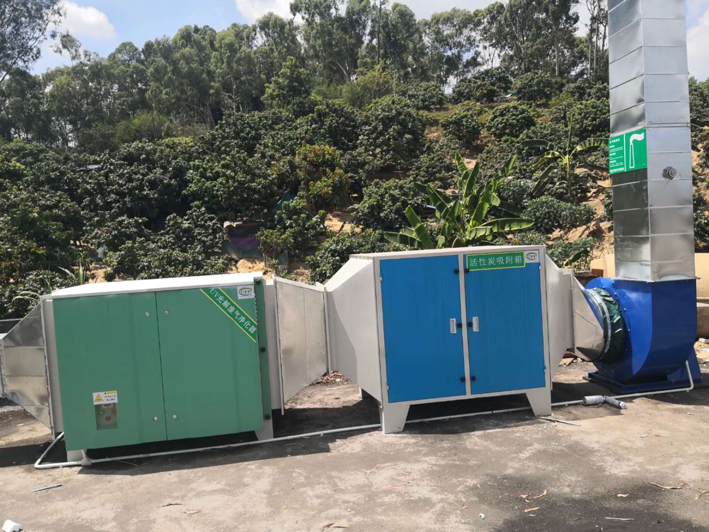 凤岗丝印废气处理 移印废气处理  喷烤漆废气处理  喷烤漆废气处理设备  喷烤漆废气处理工程
