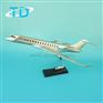 环球快车 Global7500 47cm 仿真树脂飞机模型