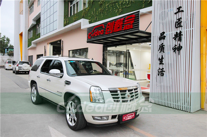 凯雷德内饰改装案例展示，看到效果还买什么奔驰GLS