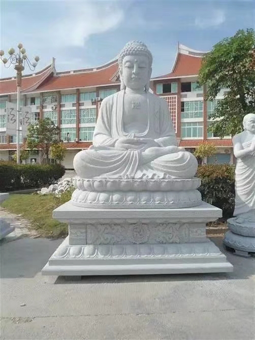 观音像 十八罗汉像 寺庙佛像-济宁达辉石业