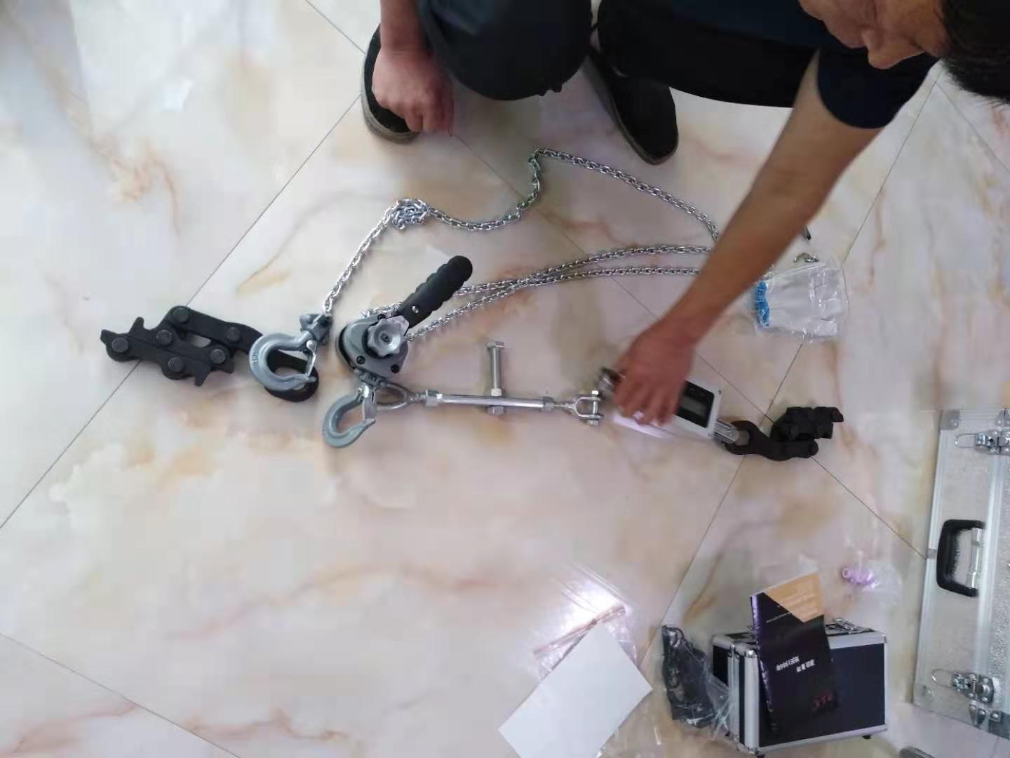 弹性吊索拉力计 弹性吊索安装仪 5000n