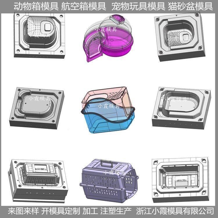 中国模具制造动物屋塑胶模具