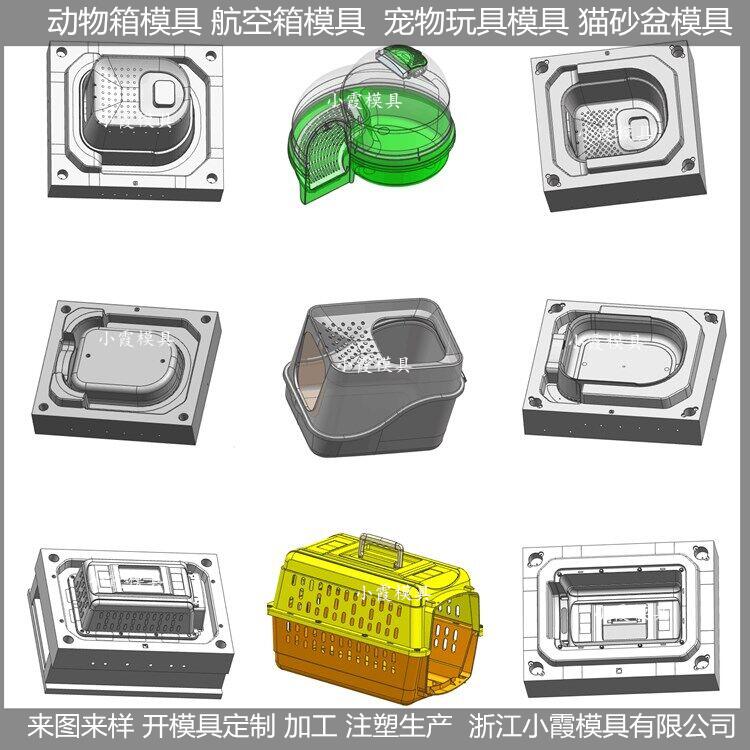 中国模具制造动物屋塑胶模具