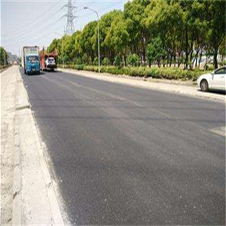 彩色沥青道路铺设 透水混凝土包工包料承包  沥青冷补料