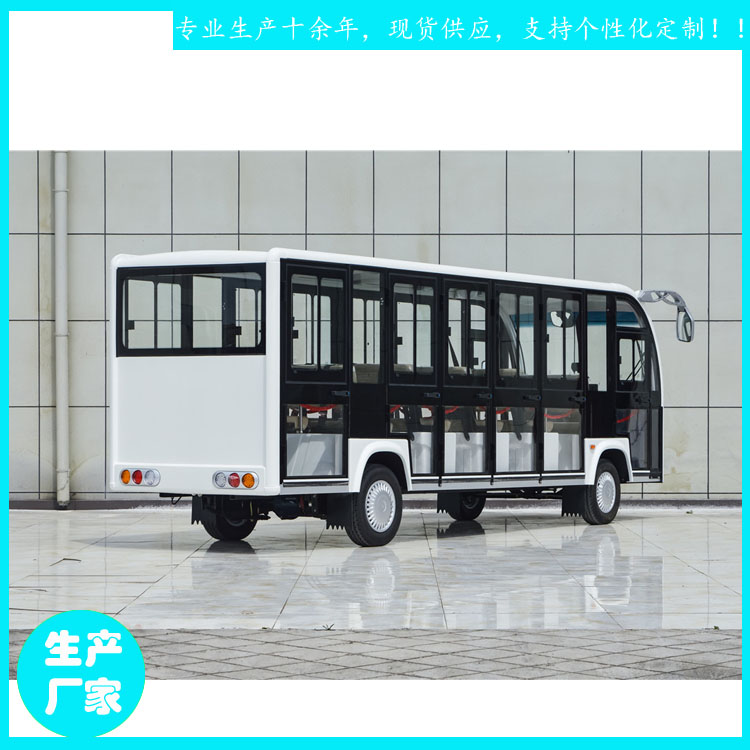 株洲市鑫威电动车厂家 18座景区全封闭游览车 电动观光车