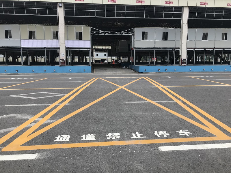 崇左工业园路面划线 崇左路面划线