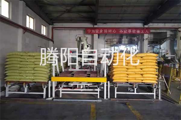 腾阳自动码垛机可以分为两种方式进行码垛  全自动码垛机  码垛机器人