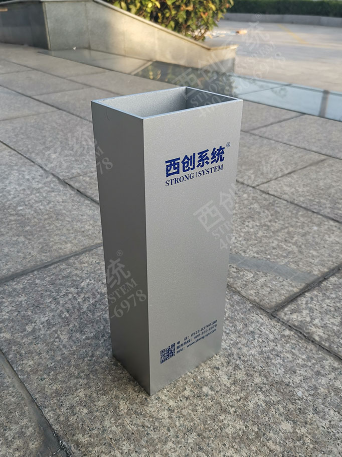 西创系统精致钢直角方管直角方矩管精密钢高精钢幕墙