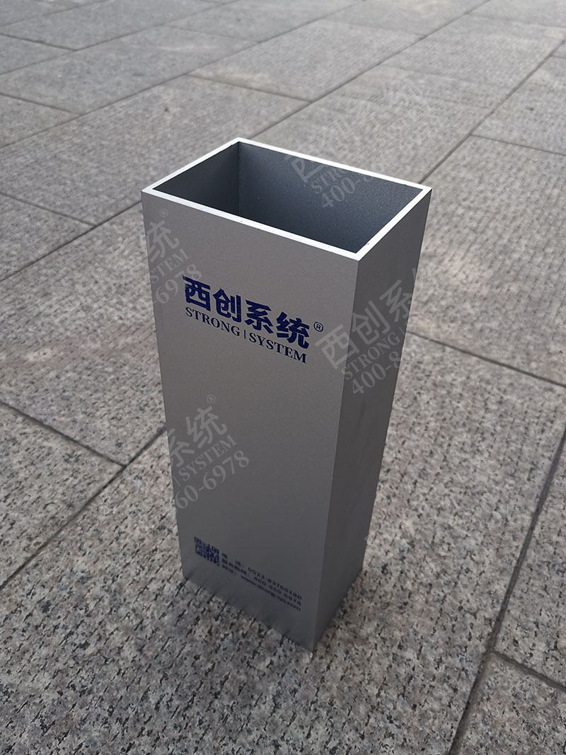 西创系统精致钢直角方管直角方矩管精密钢高精钢幕墙