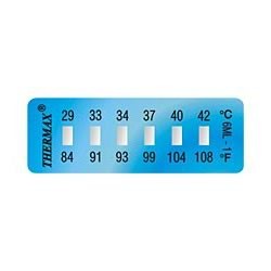 英国THERMAX热敏试纸6格测温纸29-290度  测温贴片  温度标签
