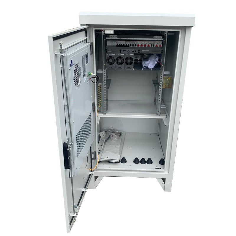 1.5米室外机柜5G通信一体化柜 配动力源6U48V300A