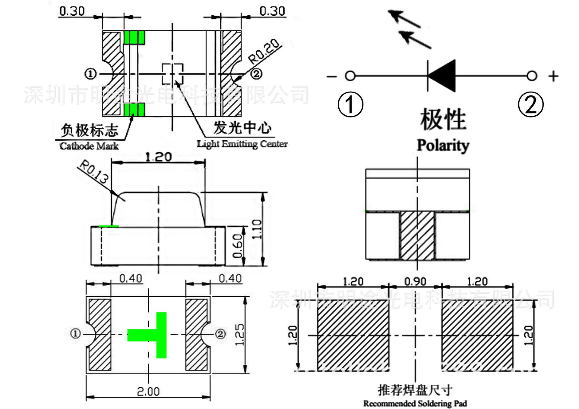 0805蓝色灯珠0805蓝光贴片LED发光二极管0805兰光  LED0805兰光  0805蓝灯LED
