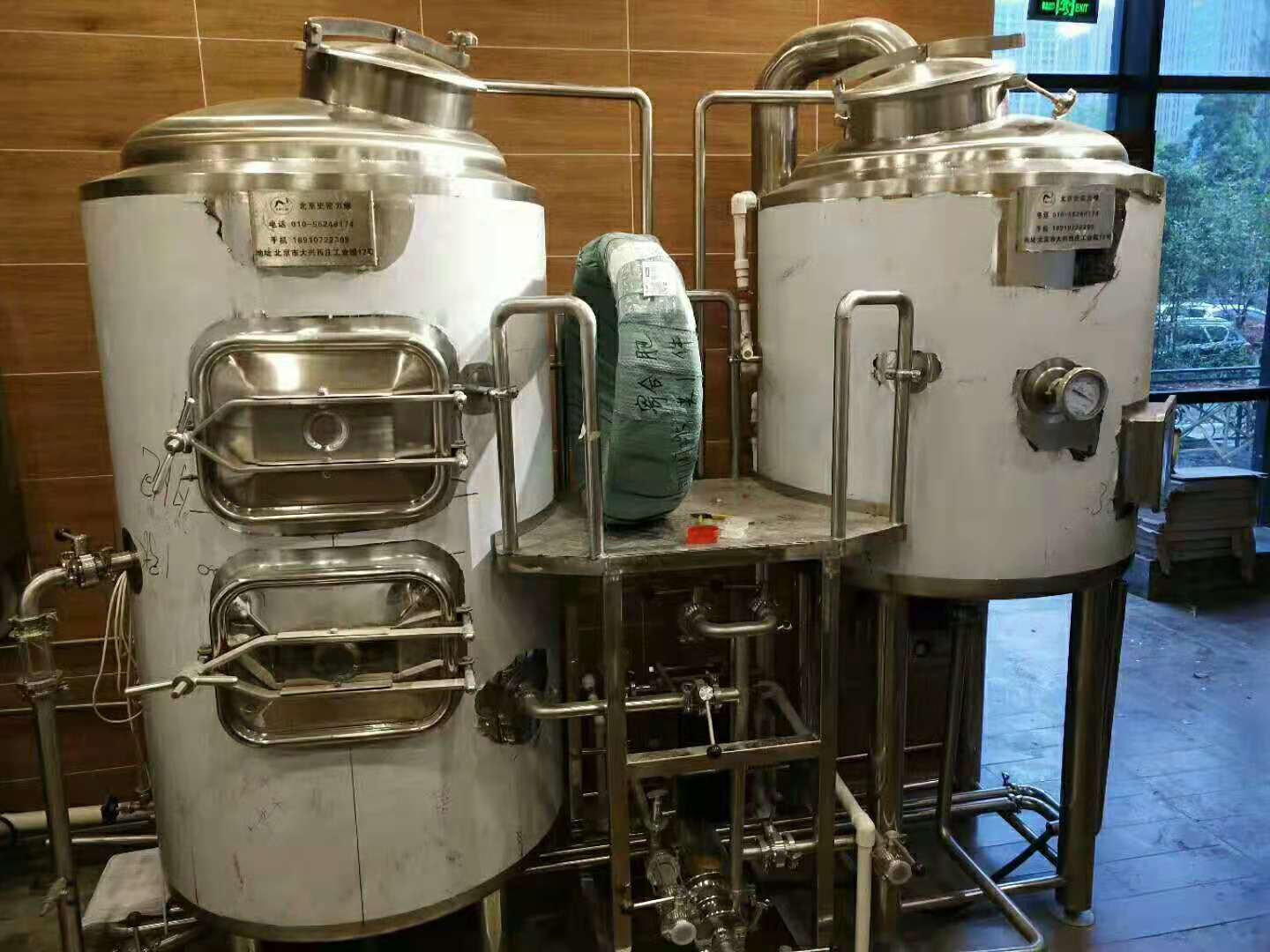 500升的精酿啤酒糖化设备餐饮店啤酒设备&nbsp;&nbsp;酿造啤酒的设备&nbsp;&nbsp;500升啤酒设备&nbsp;&nbsp;500升啤酒糖化