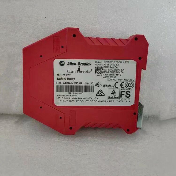 AB美国罗克韦尔MSR127T,440R-N23126  AB安全模块