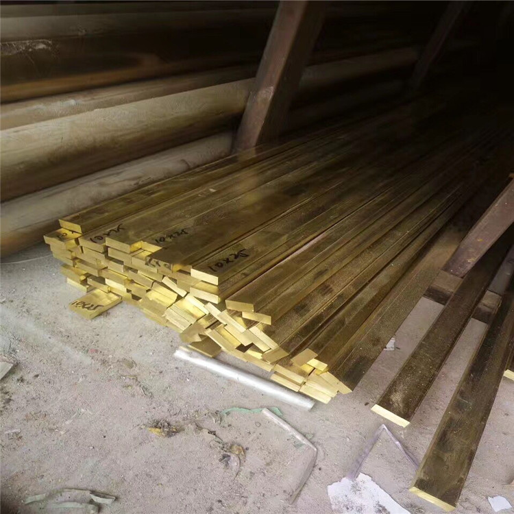 供应H62黄铜排耐磨铜排 H59接地水磨石黄铜条