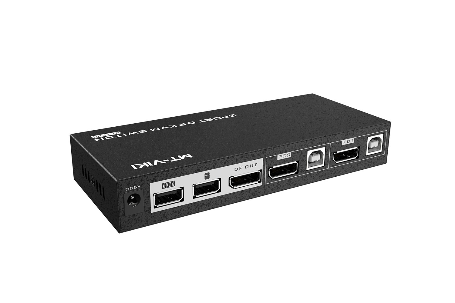 2进1出DP自动USB KVM切换器（MT-PK201）