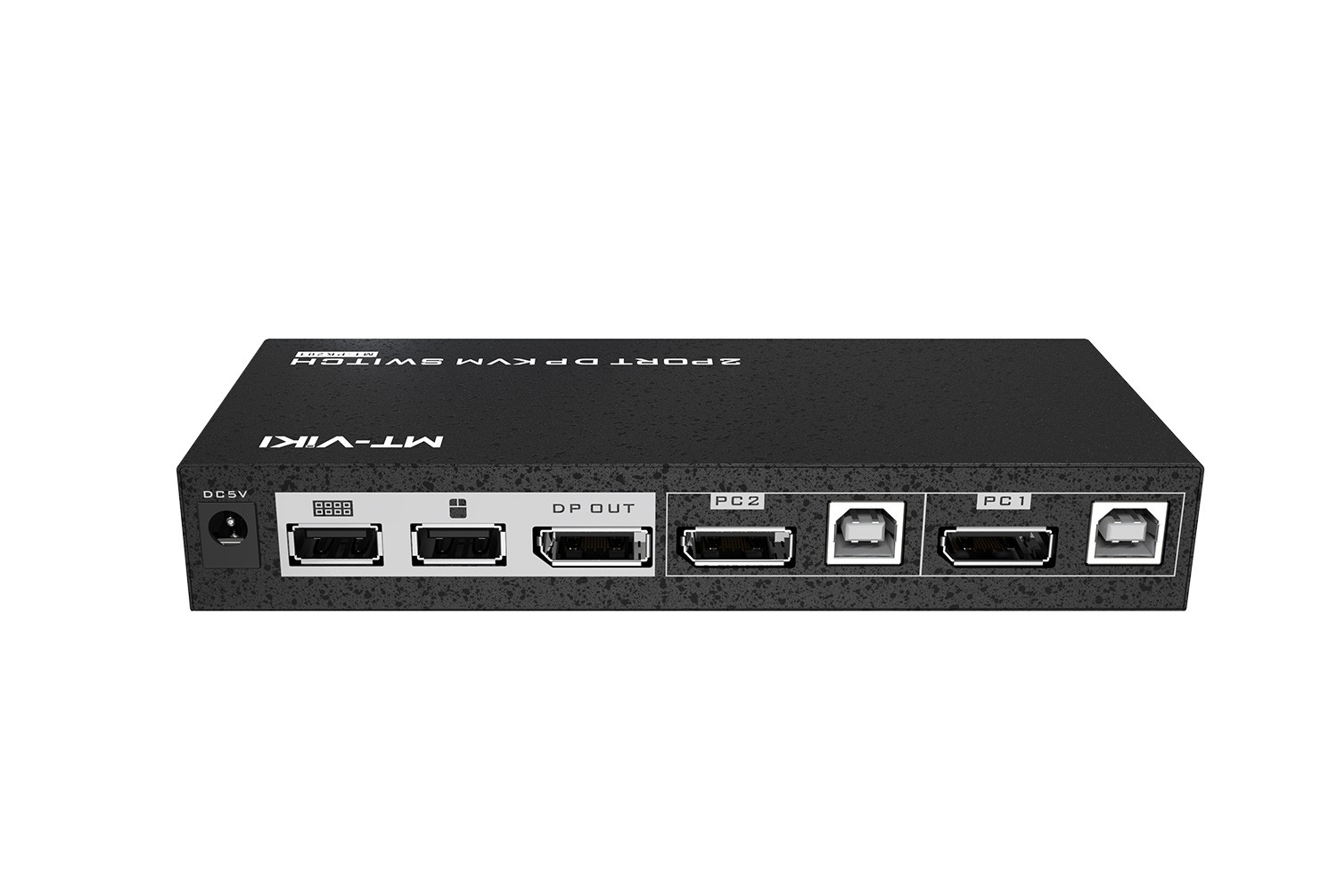 2进1出DP自动USB KVM切换器（MT-PK201）