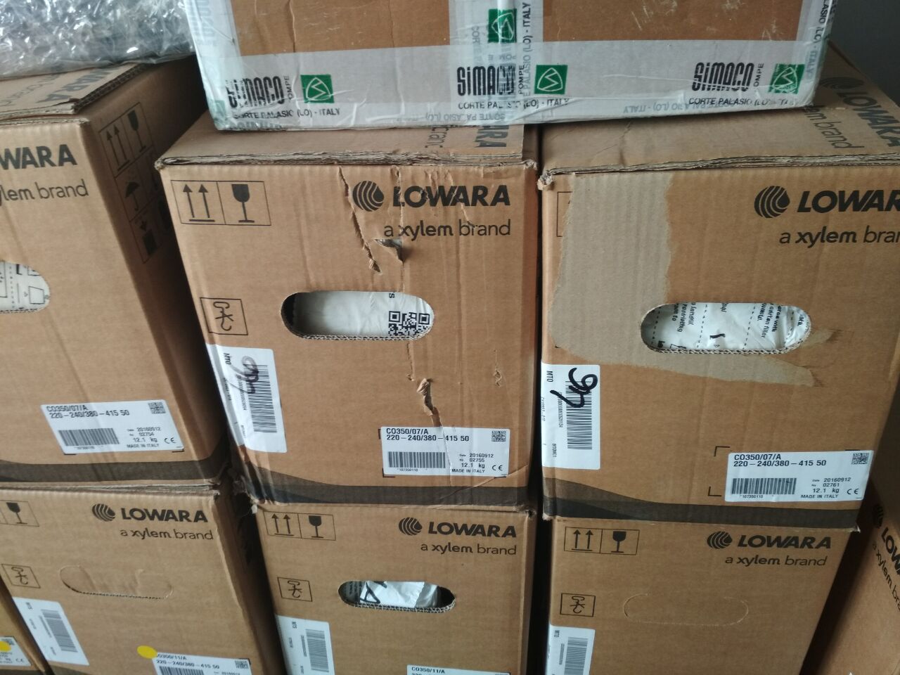 罗瓦拉水泵离心泵增压泵  赛莱默水泵  LOWARA