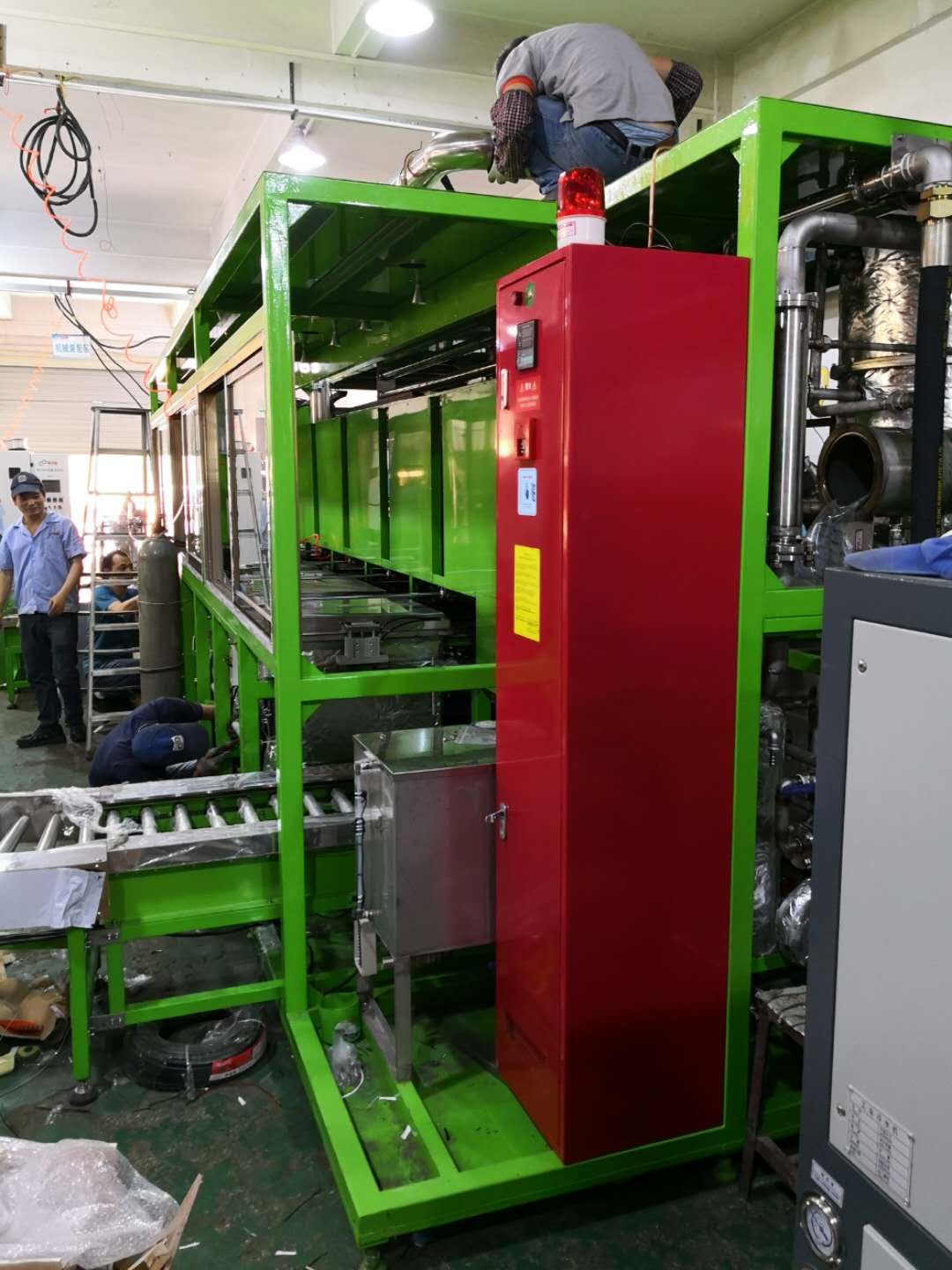 IG541气体灭火系统YC-IFP/F6环境实验柜灭火系统  环境实验柜灭火装置  环境实验柜自动灭火