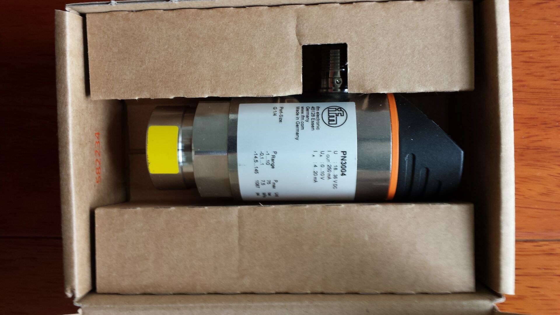 易福门IFM压力传感器