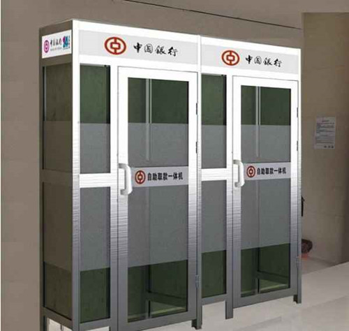 无锡银行防护舱银行防尾随门供货  钢制银行防护舱