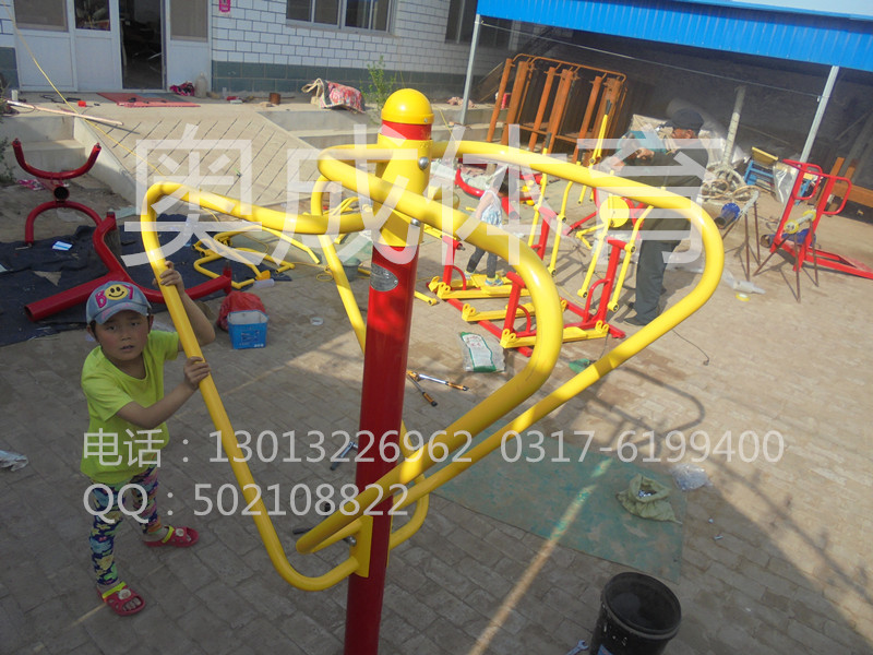 小区建身器材 公园健身器材厂家 单人健骑机