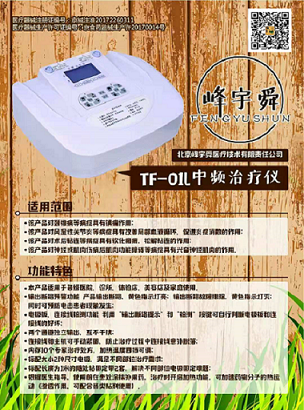 北京峰宇舜TF-01L双路中频治疗仪  理疗仪  中药定向导入