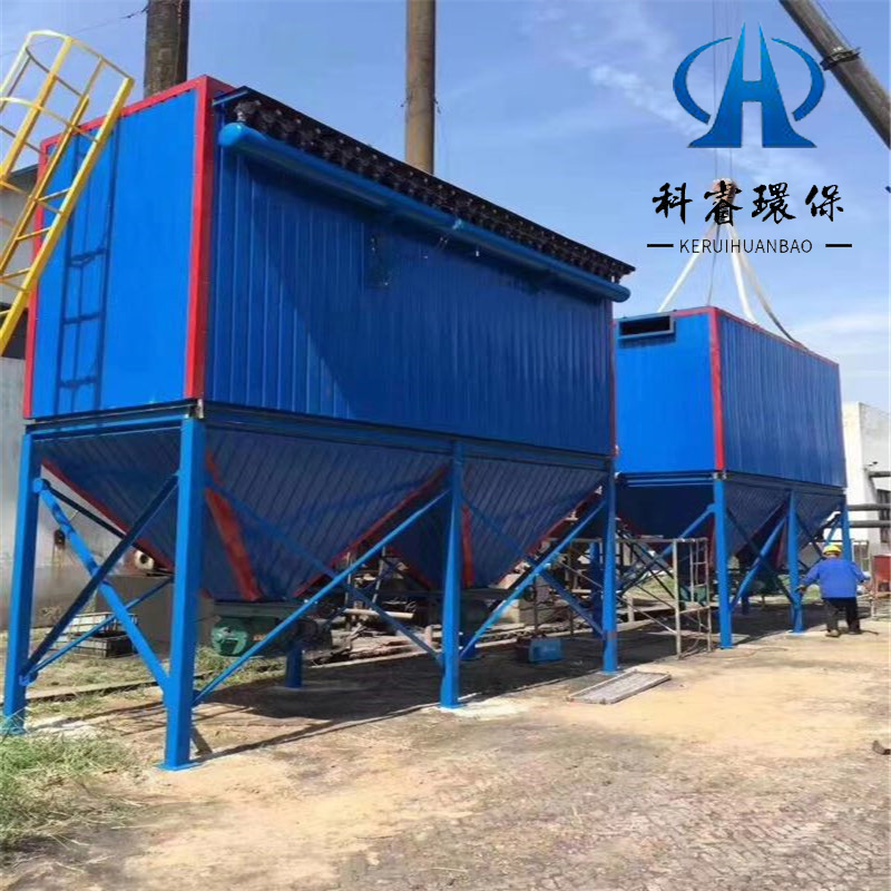科睿环保设备KR-FC-001反吹布袋除尘器结构图  脉冲布袋除尘器