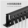 12档24口理线架机柜理线器适用网络配线架理线架1U