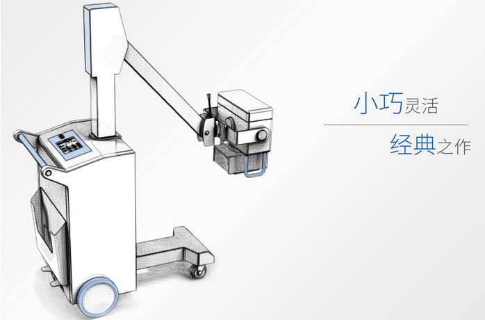 床边使用的X光机 PLX101系列床边拍片机产品优点