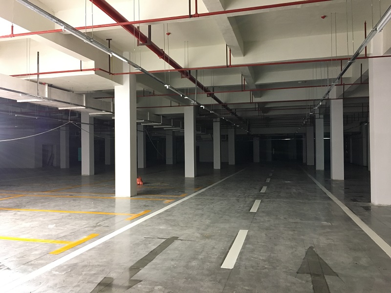 贵港地下车库车位划线  贵港地下车库划线  贵港地下车位划线