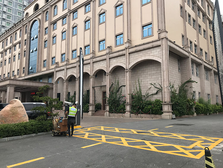 贵港小区消防通道划线  贵港消防通道划线