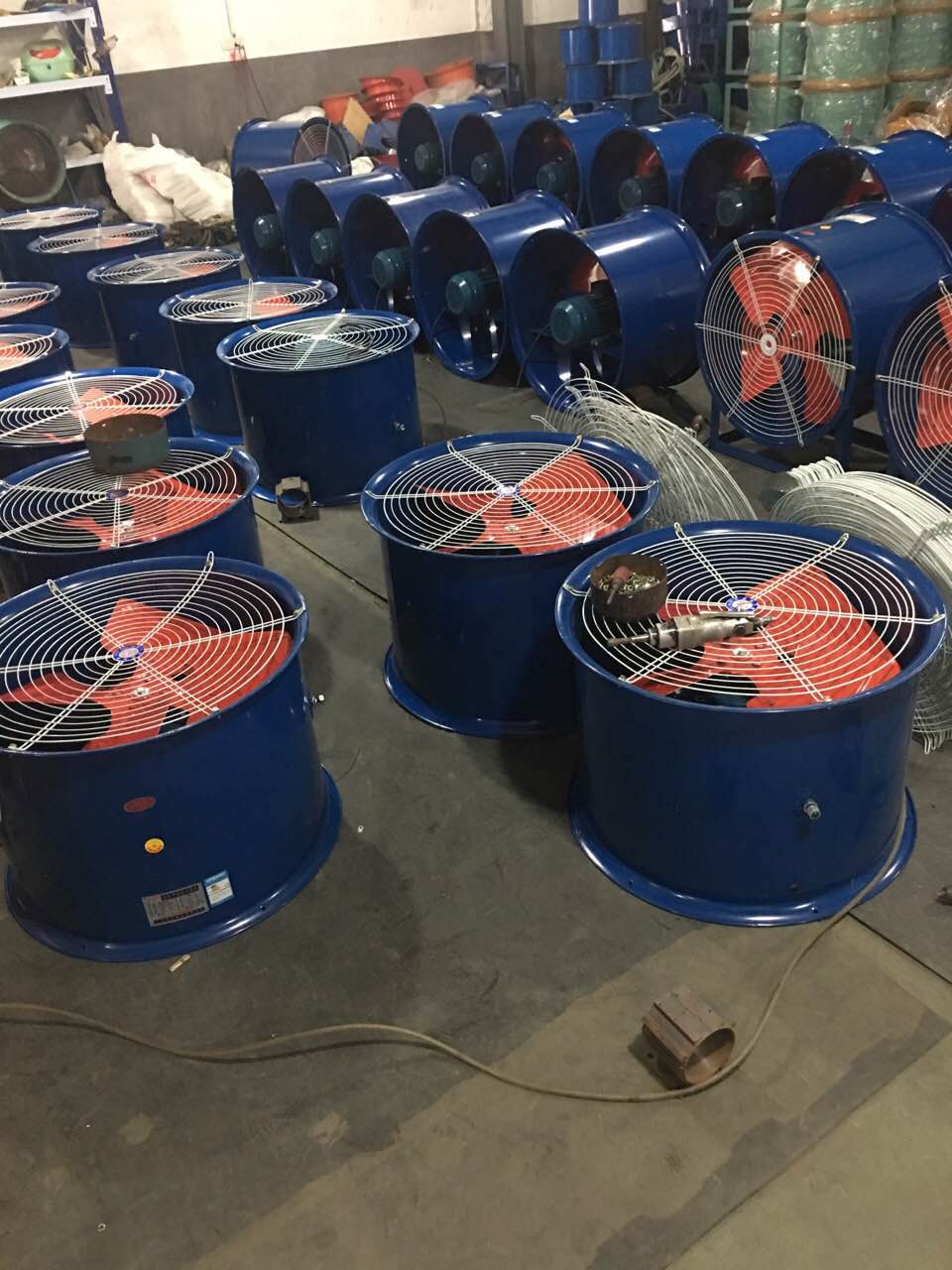 管道式BT35-11-4防爆轴流风机380V  防爆防腐轴流风机  边墙式轴流风机  外转子轴流风机