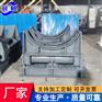 抱箍型固定托架 铰轴导向活动管道滚动辊轴支座